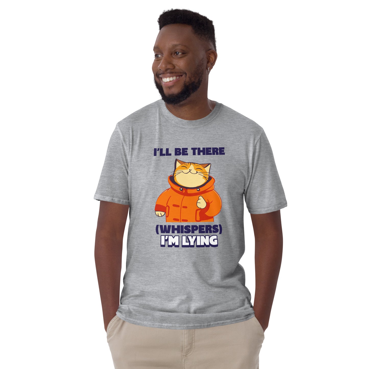 I'll Be There, I'm Lying, Introvert - Short-Sleeve Unisex T-Shirt