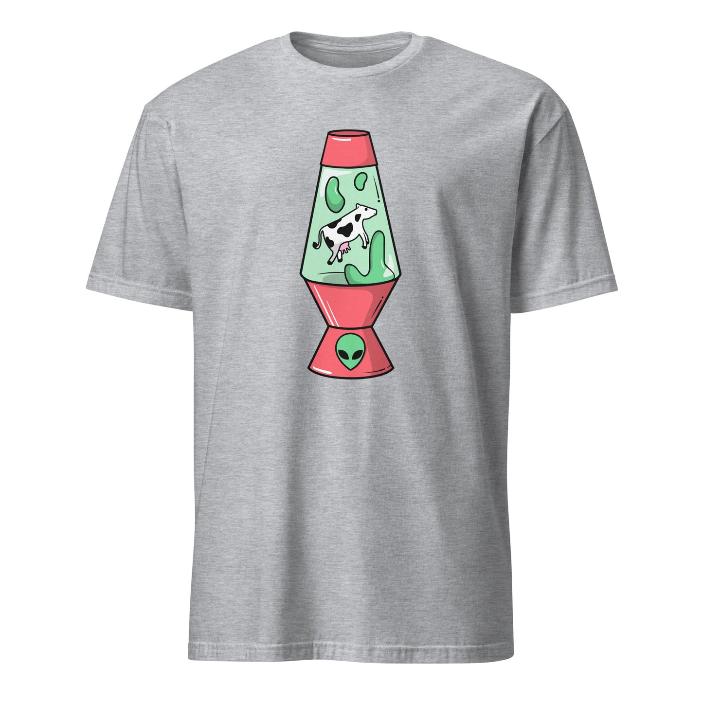 Alien Cow Lava Lamp - Short-Sleeve Unisex T-Shirt