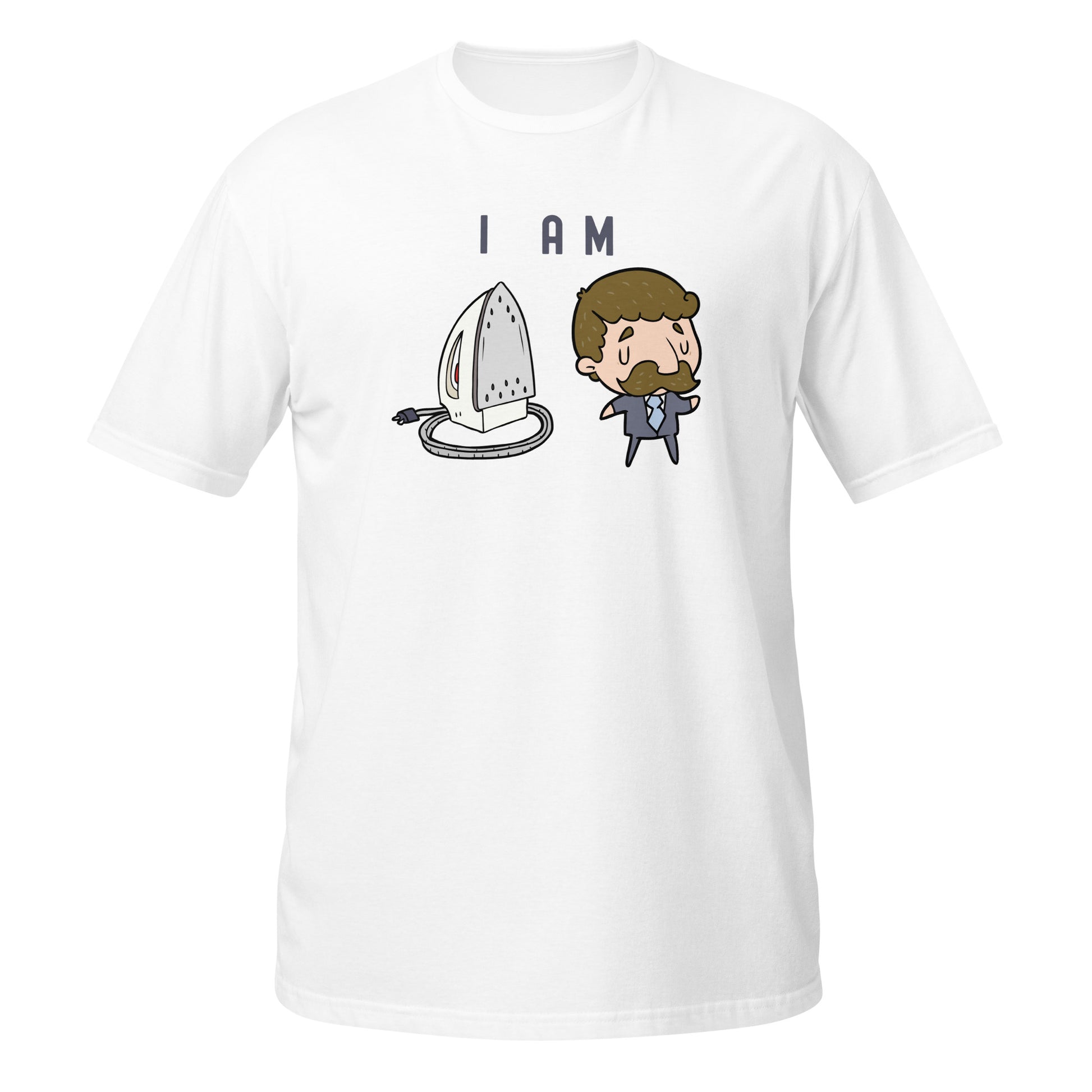 I Am Ironing Man - Short-Sleeve Unisex T-Shirt Comic Funny