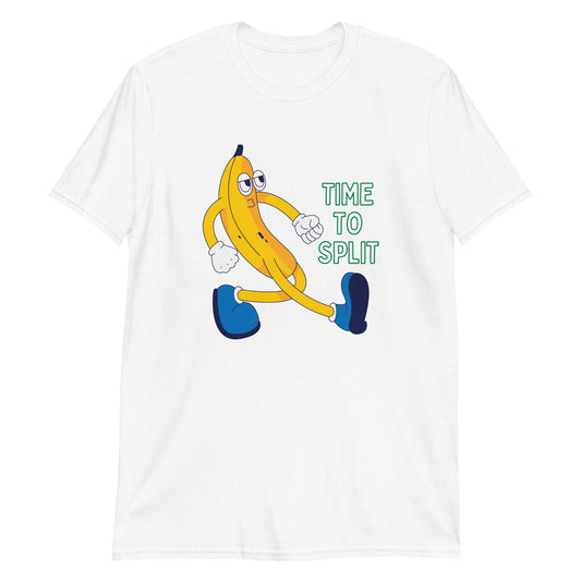 Banana, Time To Split - Short-Sleeve Unisex T-Shirt