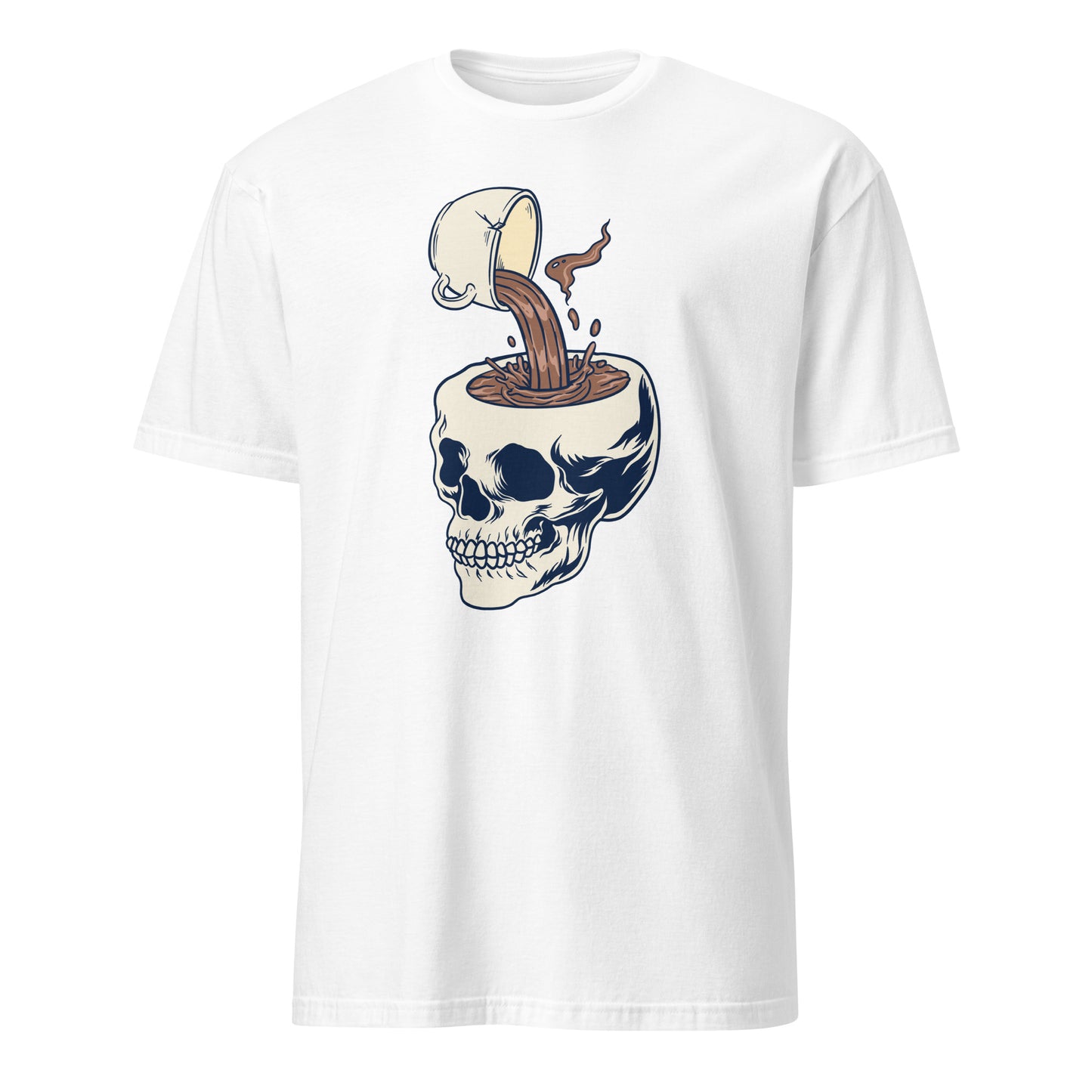 Coffee Skull - Short-Sleeve Unisex T-Shirt