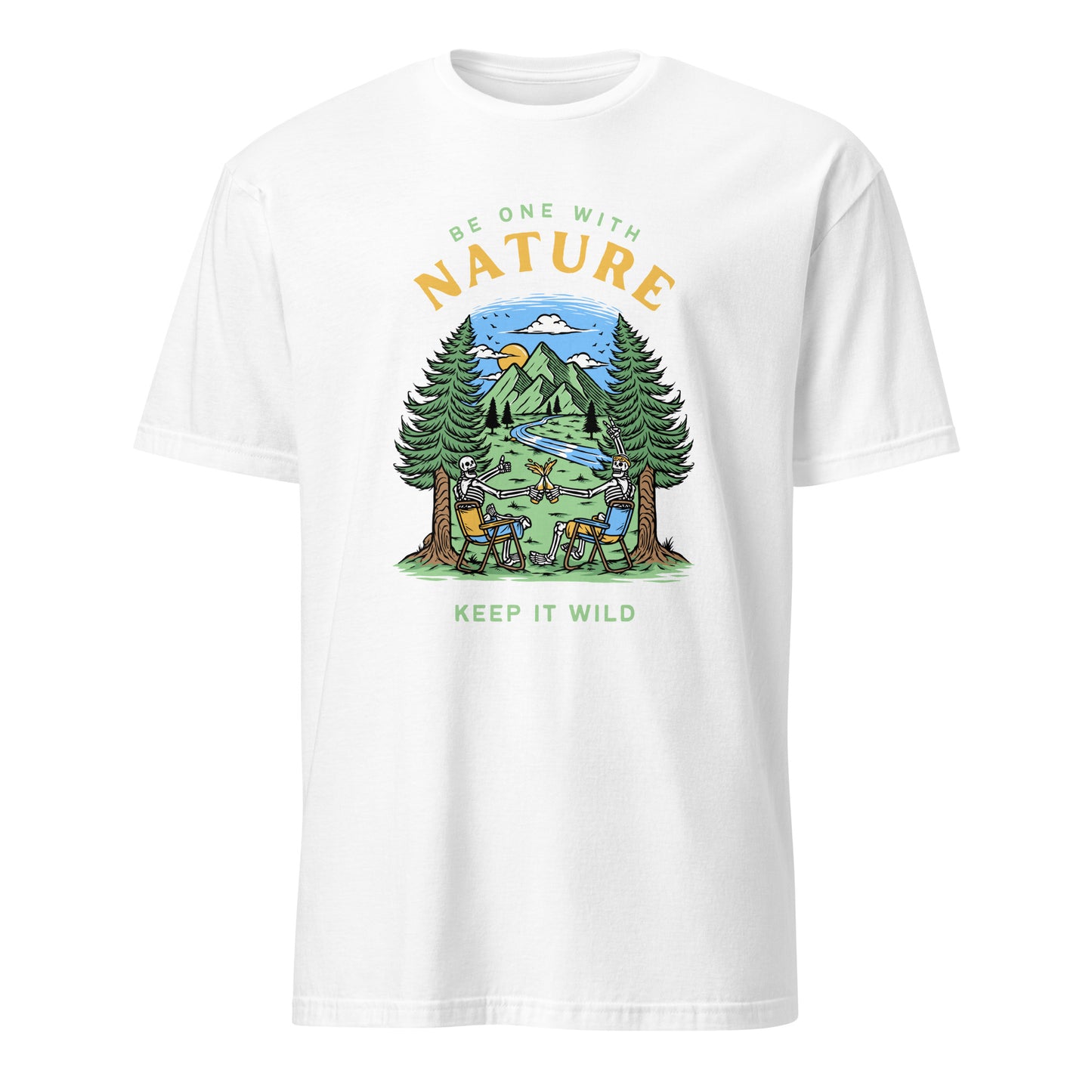 Be One With Nature - Short-Sleeve Unisex T-Shirt