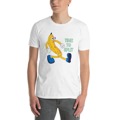 Banana, Time To Split - Short-Sleeve Unisex T-Shirt