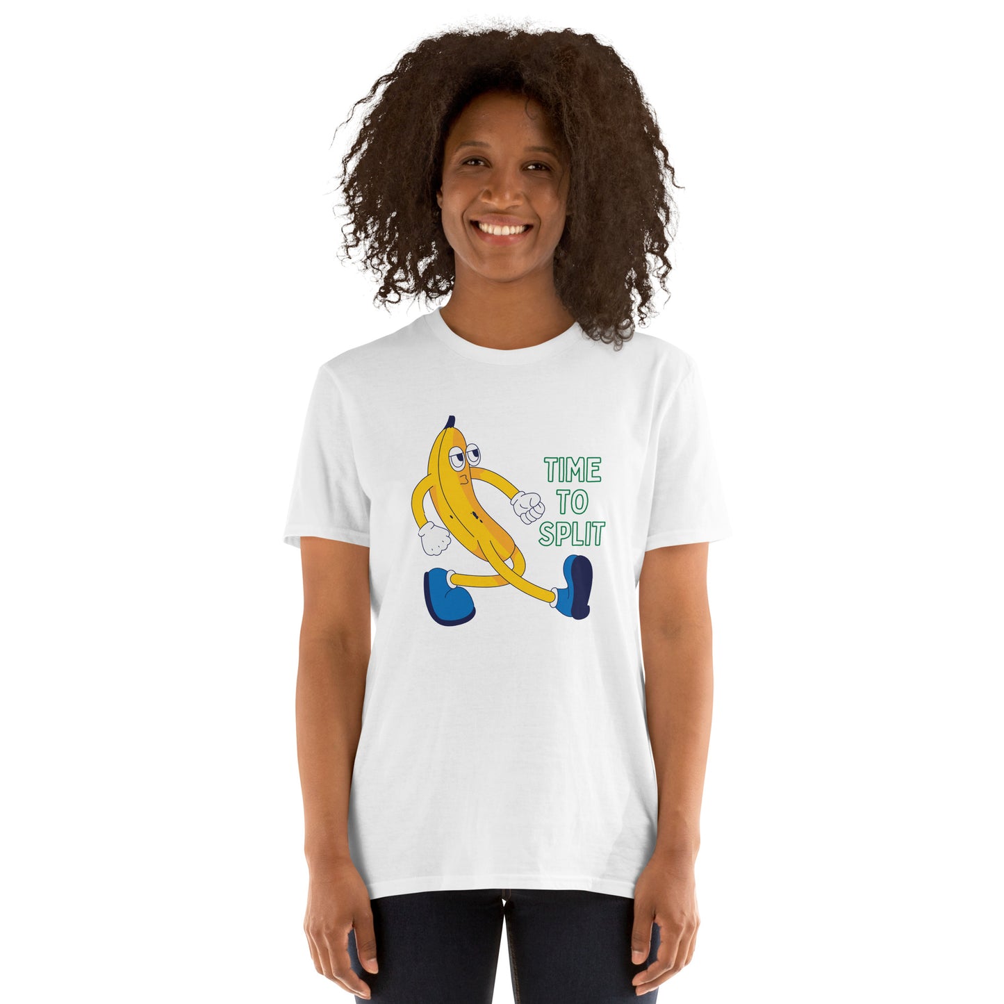 Banana, Time To Split - Short-Sleeve Unisex T-Shirt