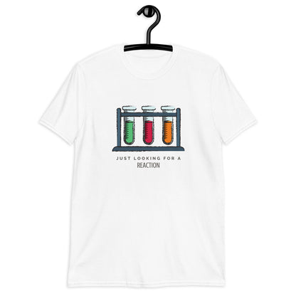 Test Tubes, Just Looking For A Reaction - Short-Sleeve Unisex T-Shirt