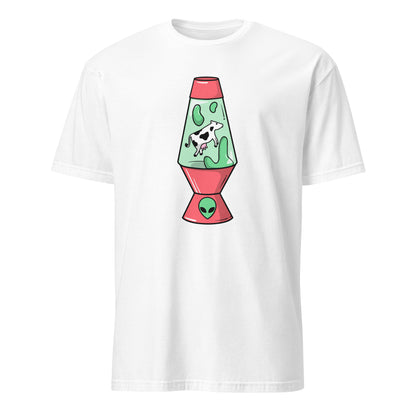 Alien Cow Lava Lamp - Short-Sleeve Unisex T-Shirt