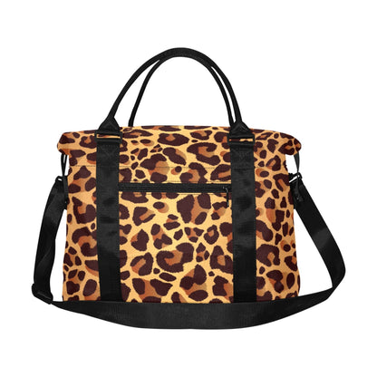 Leopard Print - Square Duffle Bag Square Duffle Bag