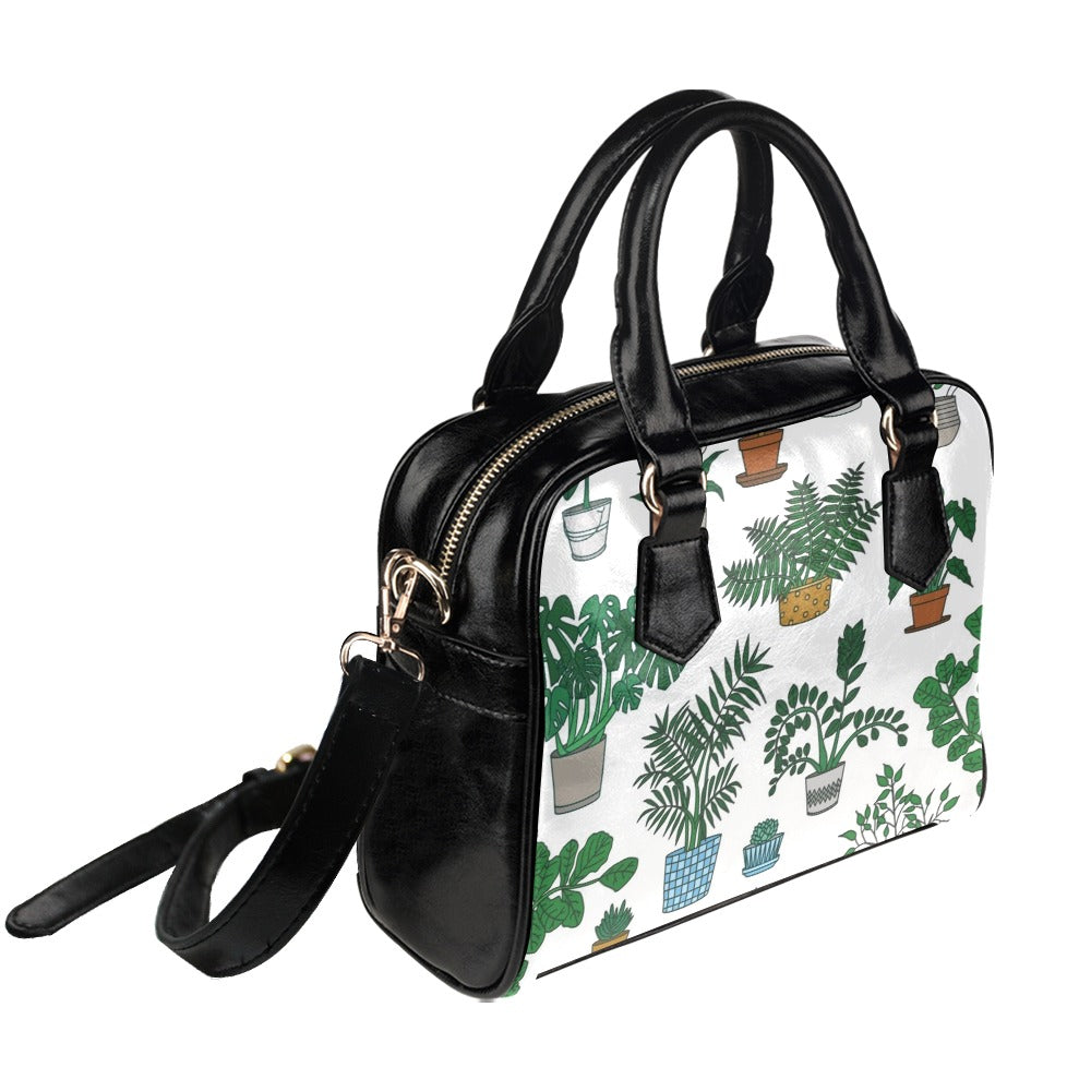 Plant Lover - Shoulder Handbag Shoulder Handbag Plants Printed Offshore