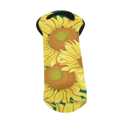 Sunflowers - Neoprene Wine Bag Wine Bag Printed Offshore