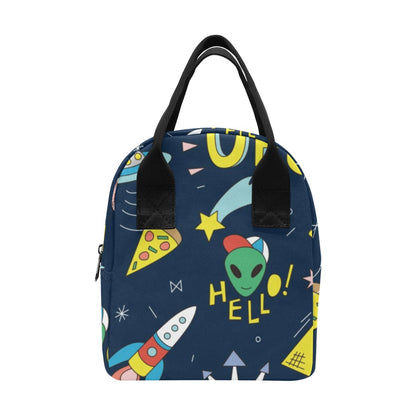 Hello Alien - Lunch Bag Lunch Bag Printed Offshore