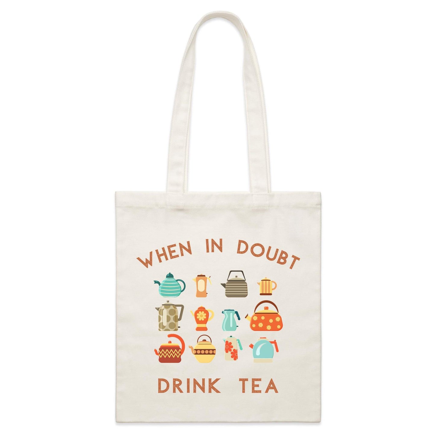 Drink Tea - Parcel Canvas Tote Bag Default Title Parcel Tote Bag