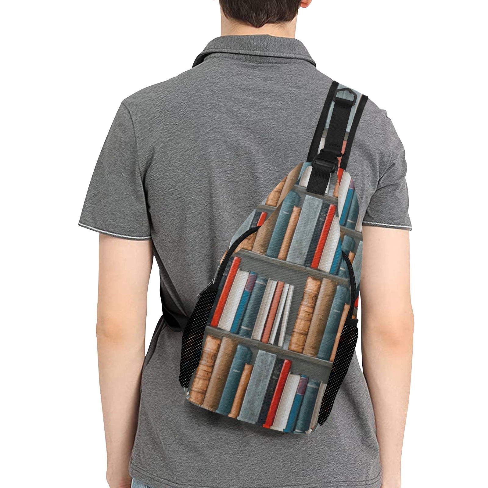 Books - Cross-Body Chest Bag Cross-Body Chest Bag