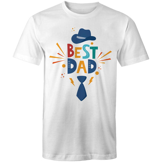 Best Dad In The World - Mens T-Shirt White Mens T-shirt Dad