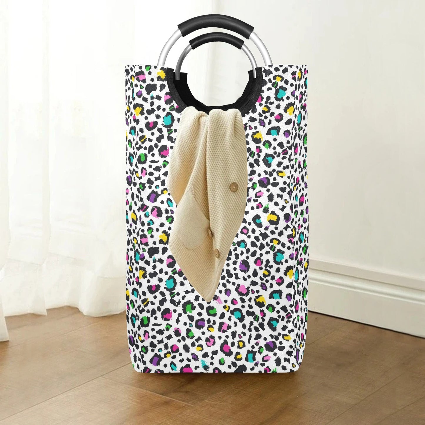 Animal Print In Colour - Square Laundry Bag Square Laundry Bag Printed Offshore