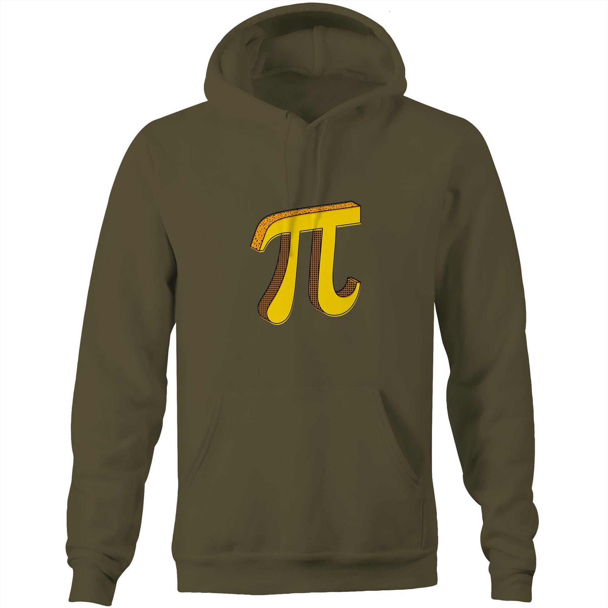 Pi - Pocket Hoodie Sweatshirt Army Hoodie Maths Science