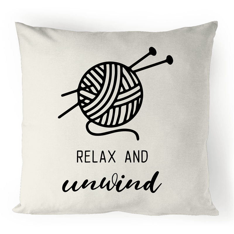 Relax and Unwind - 100% Linen Cushion Cover Natural One-Size Linen Cushion Cover
