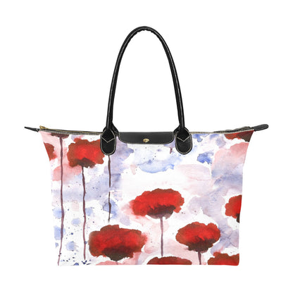 Watercolour Poppy - Single-Shoulder Handbag Single Shoulder Handbag Printed Offshore