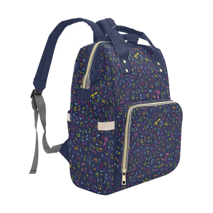 Music Notes - Multifunction Backpack Multifunction Backpack Printed Offshore