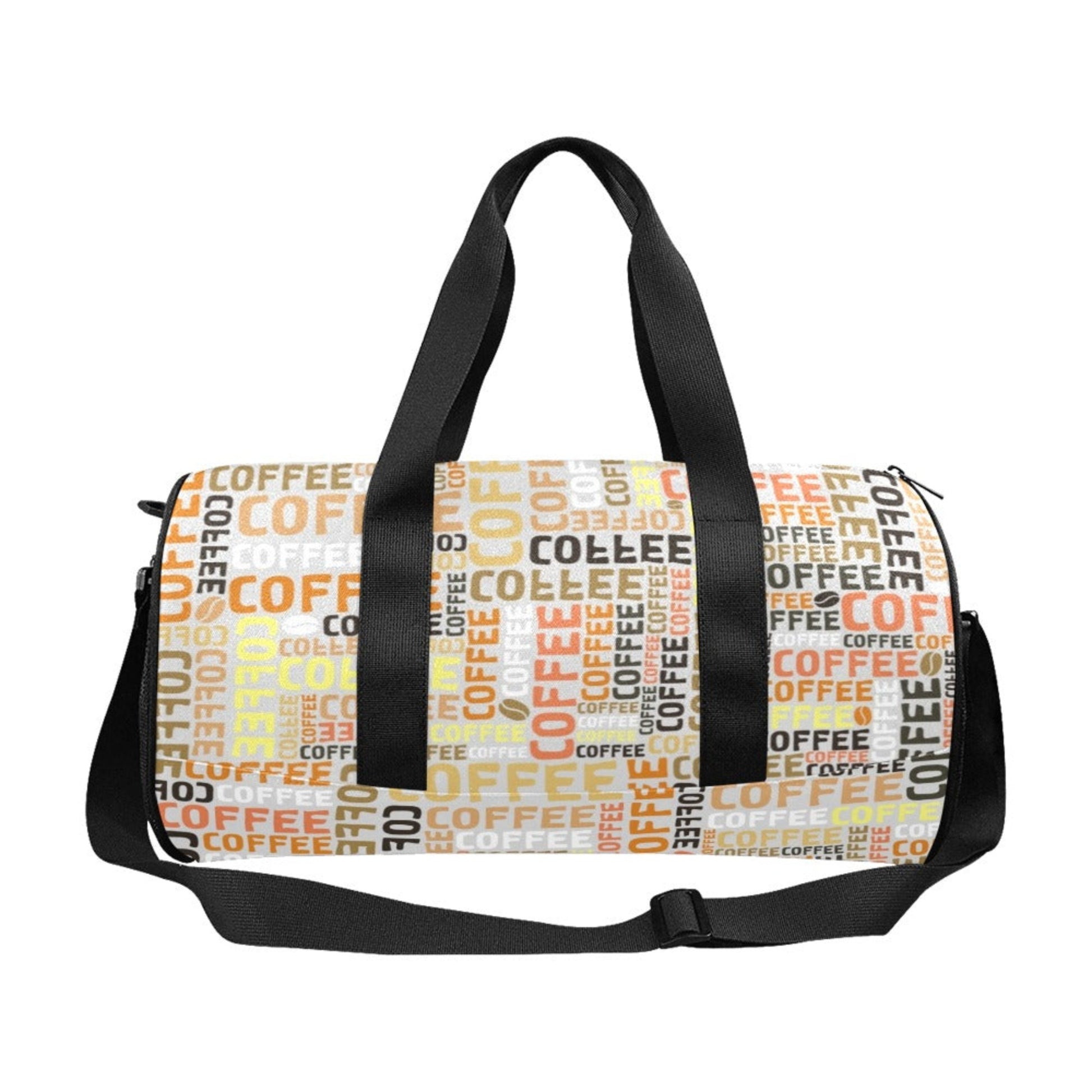 Coffee - Round Duffle Bag Round Duffle Bag Printed Offshore