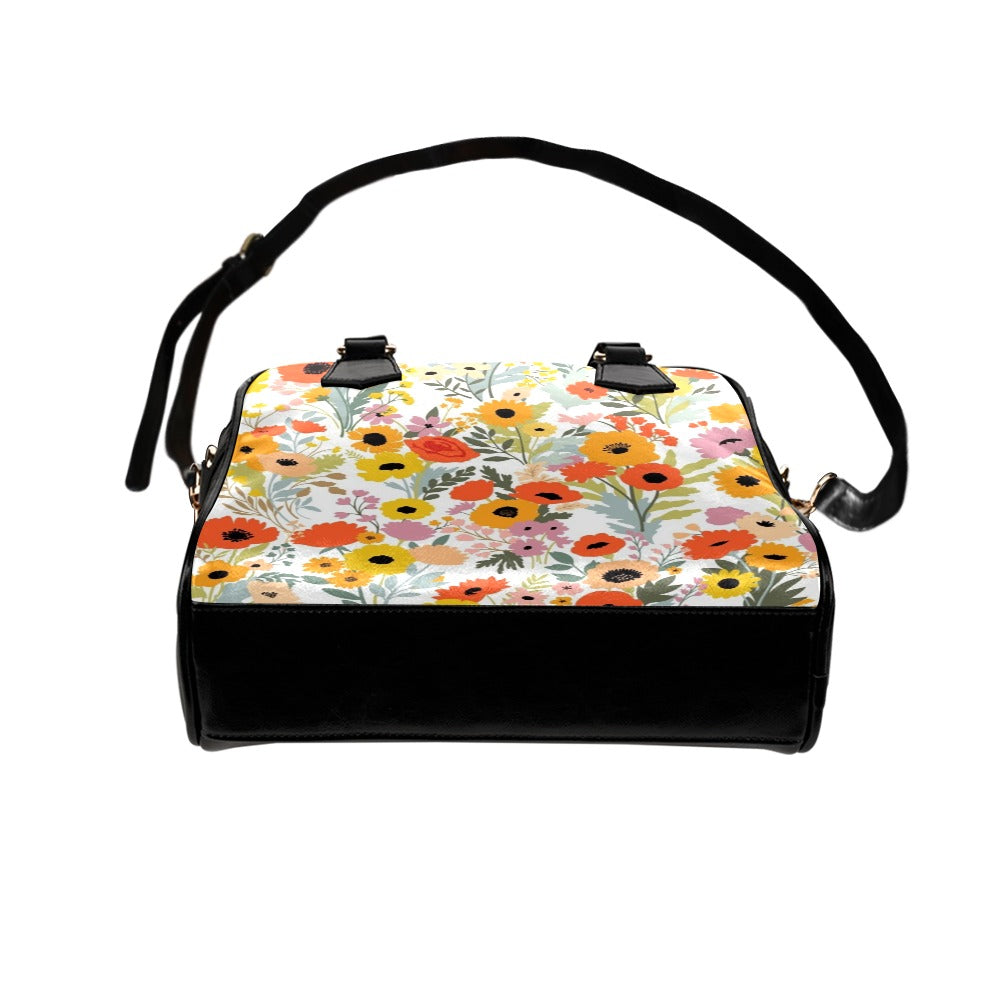 Fun Floral - Shoulder Handbag Shoulder Handbag Plants