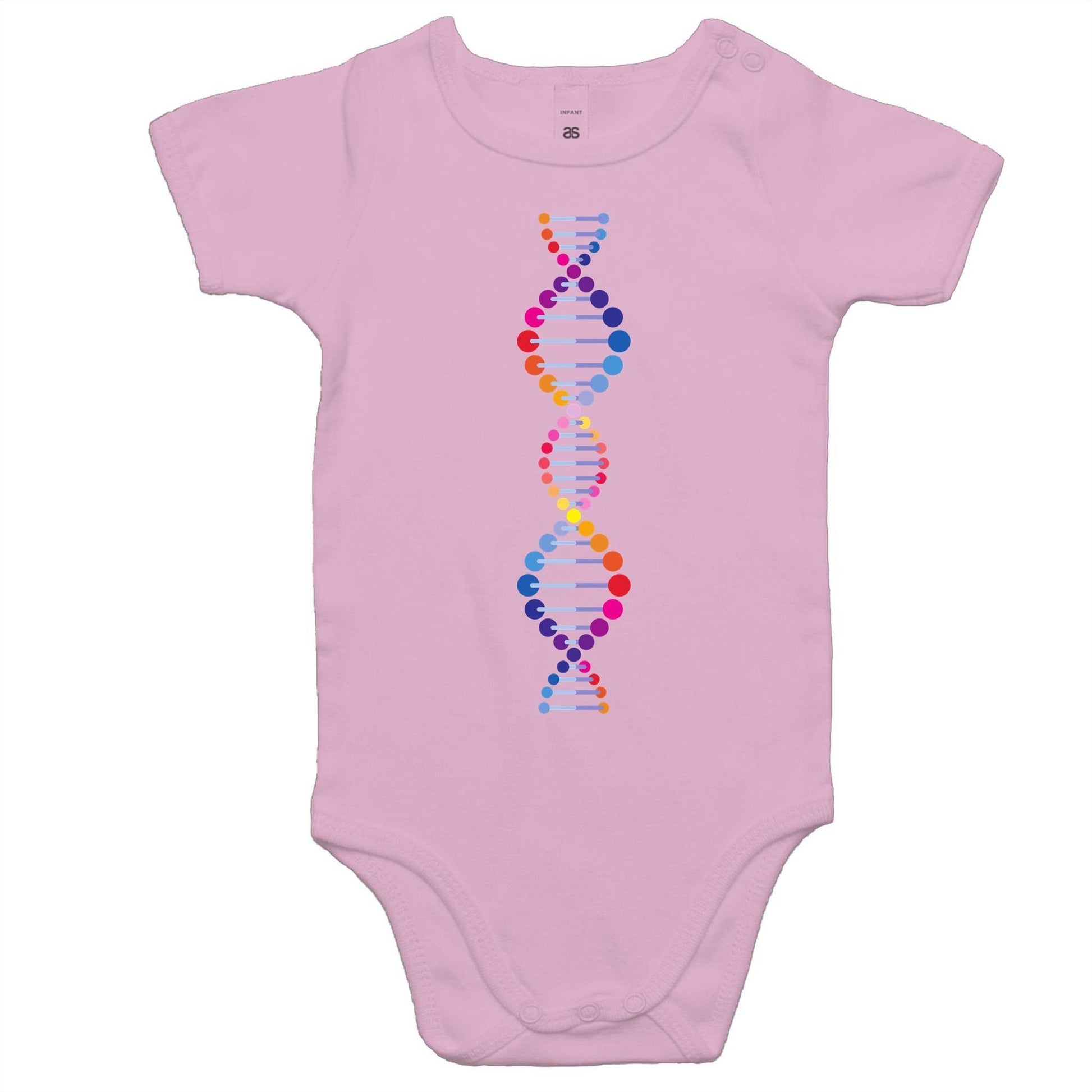 DNA - Baby Bodysuit Pink Baby Bodysuit kids Science