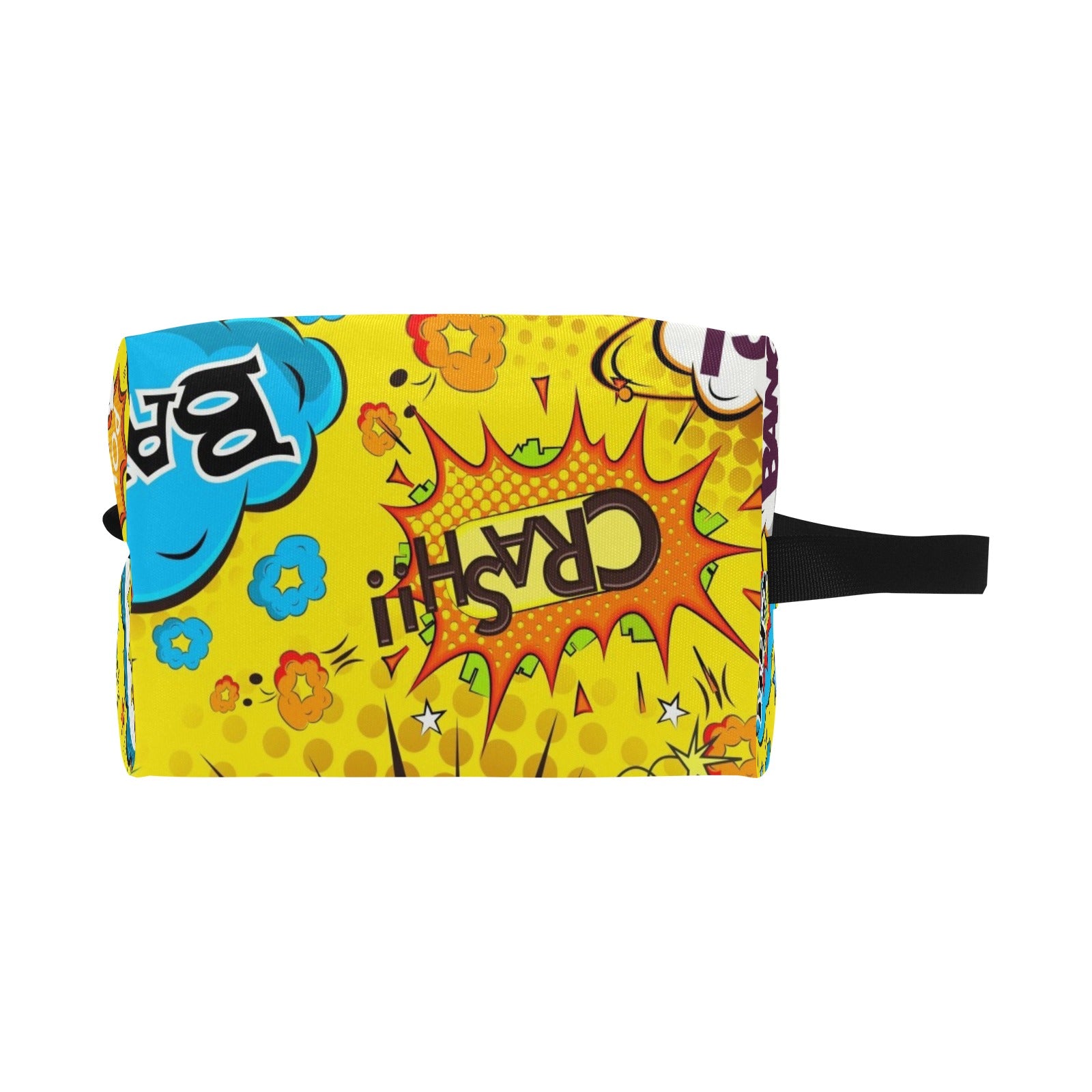 Comic Book Yellow - Wash Bag Wash Bag Printed Offshore