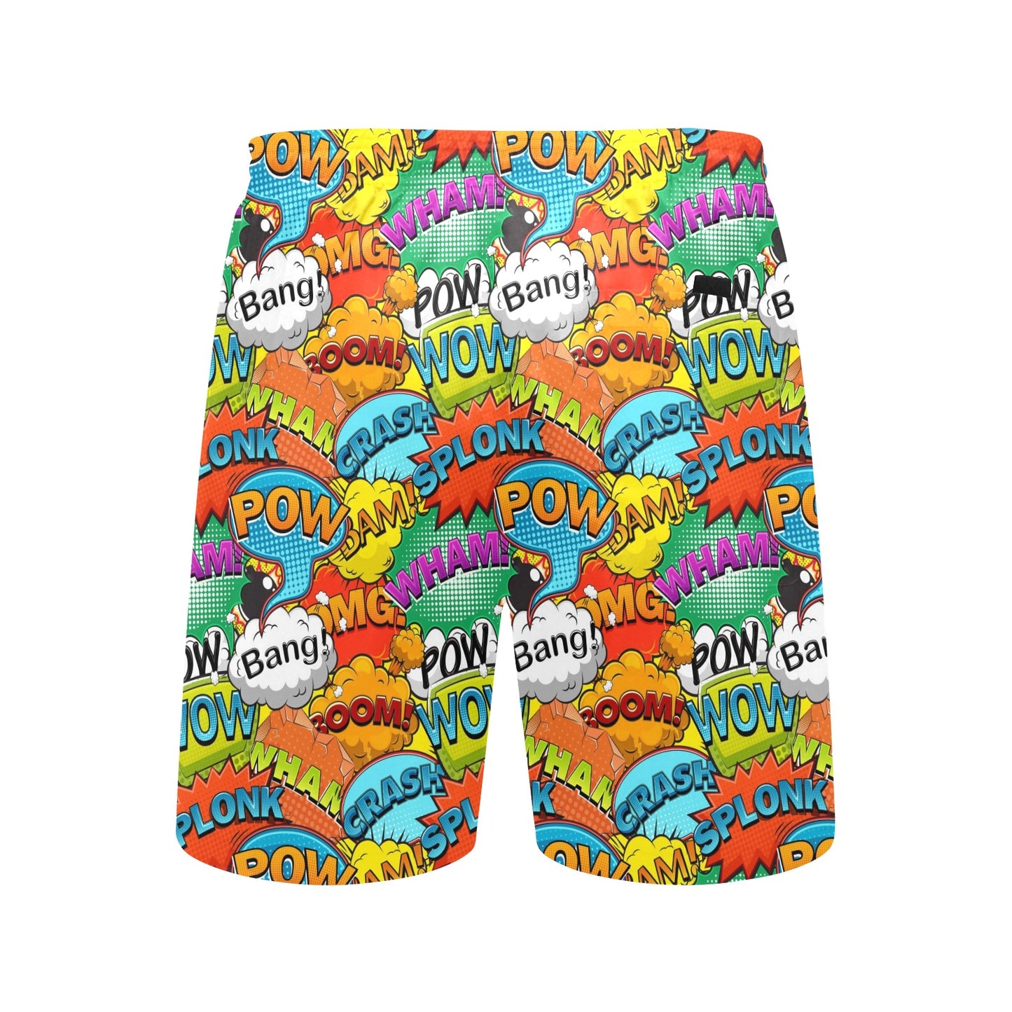 Comic Book 2 - Men's Mid-Length Beach Shorts Men's Mid-Length Beach Shorts comic