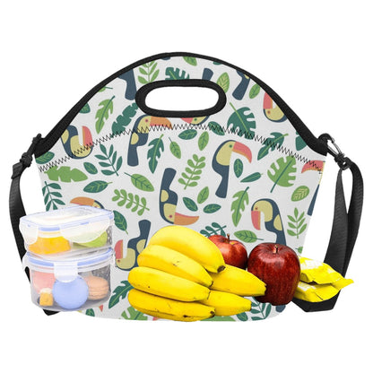 Toucans - Neoprene Lunch Bag/Large Neoprene Lunch Bag/Large animal Printed Offshore