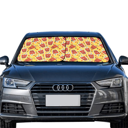 Cola - Car Sun Shade 28"x28"x2pcs Car Sun Shade 28"x28"x2pcs Food Printed Offshore