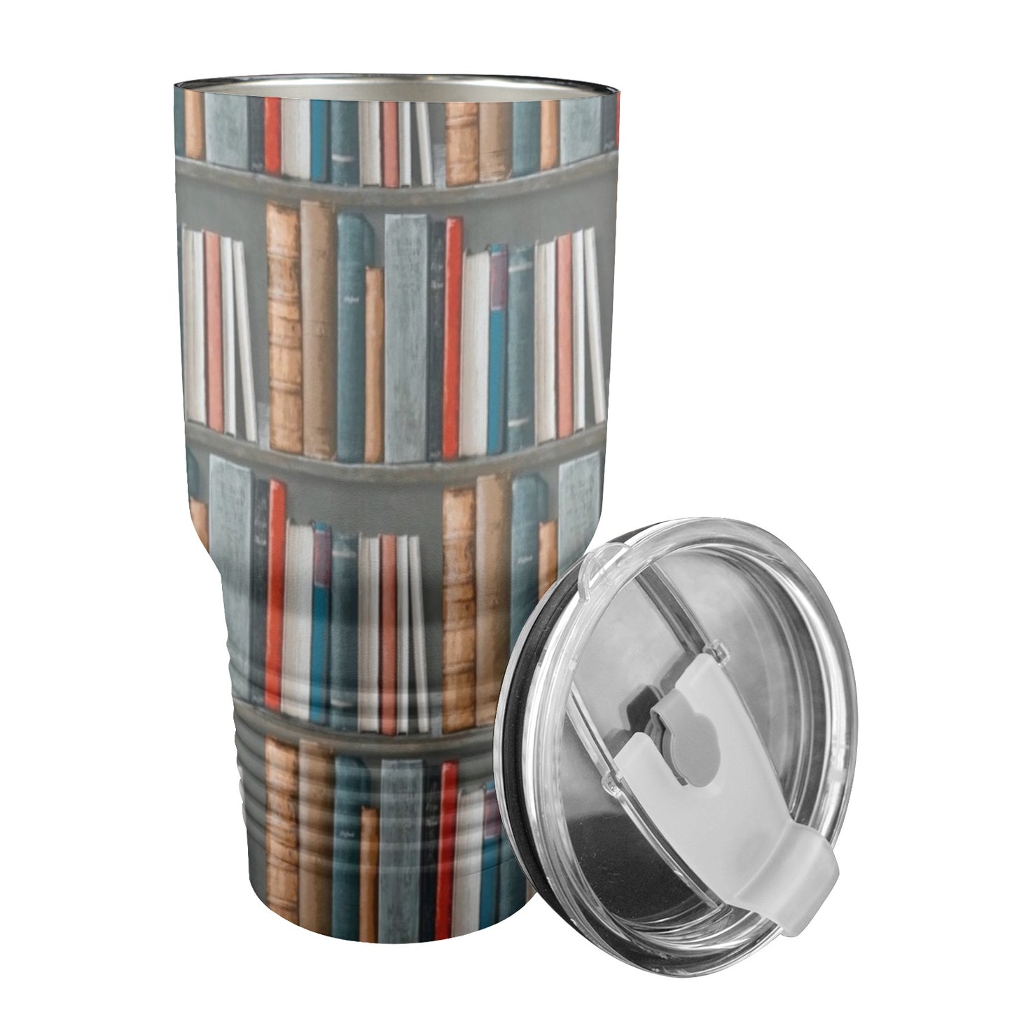 Books - 30oz Insulated Stainless Steel Mobile Tumbler 30oz Insulated Stainless Steel Mobile Tumbler Printed Offshore