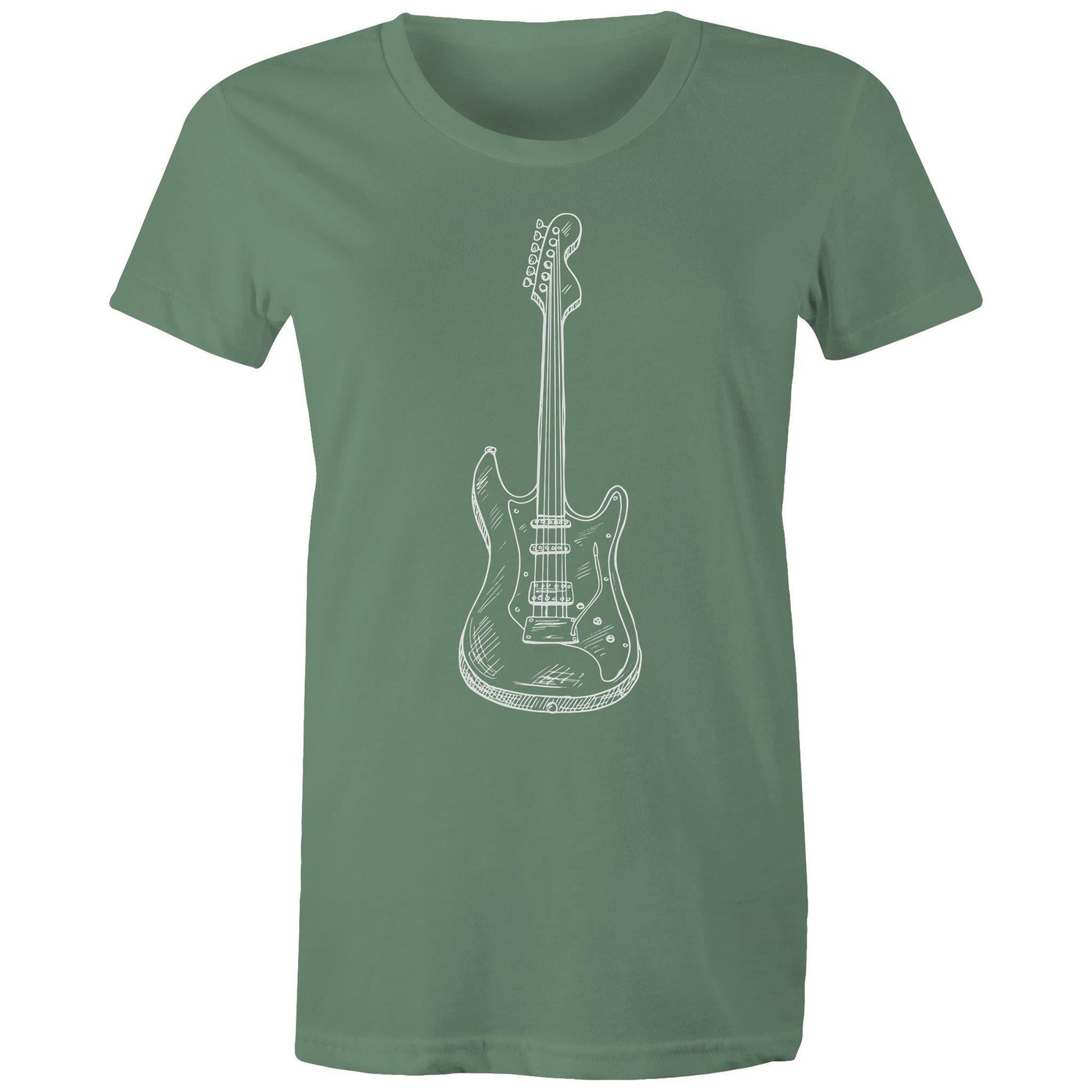 Guitar - Women's T-shirt Sage Womens T-shirt Music Womens