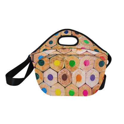 Pencils - Neoprene Lunch Bag/Large Neoprene Lunch Bag/Large Printed Offshore