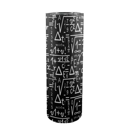 Mathematics - 20oz Tall Skinny Tumbler with Lid and Straw 20oz Tall Skinny Tumbler with Lid and Straw