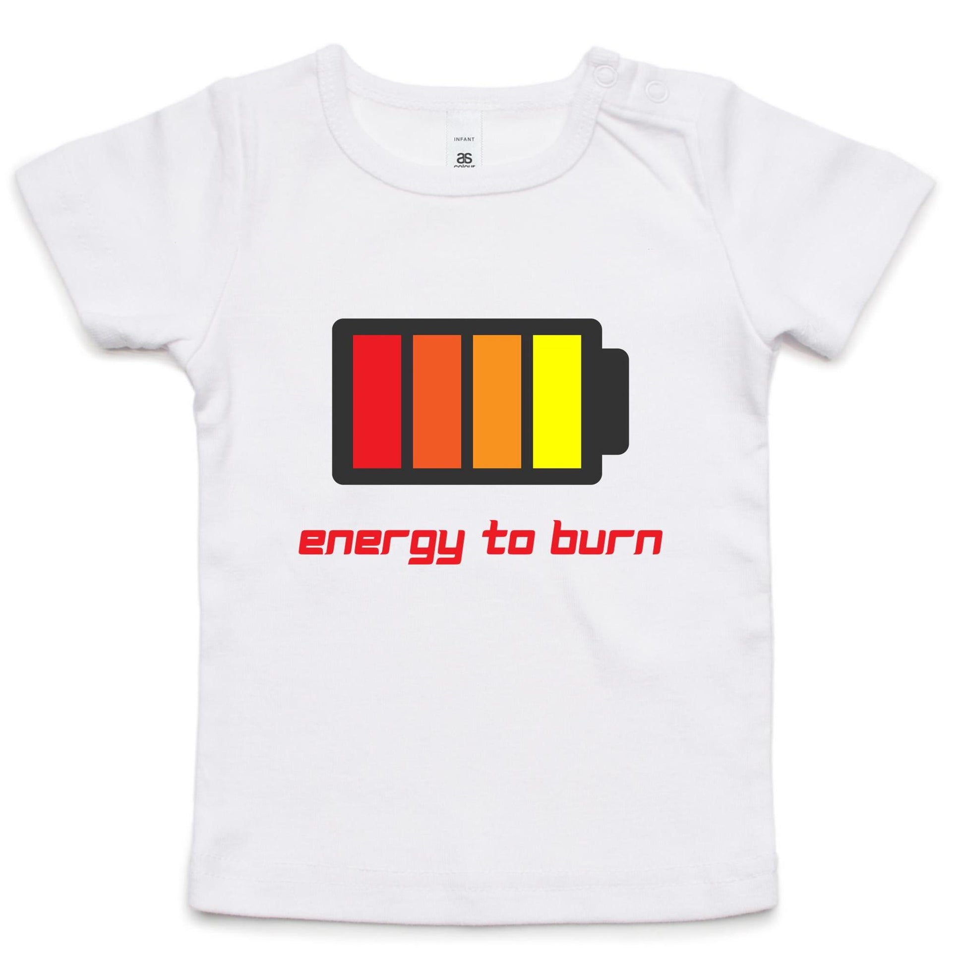 Energy To Burn - Baby T-shirt White Baby T-shirt kids