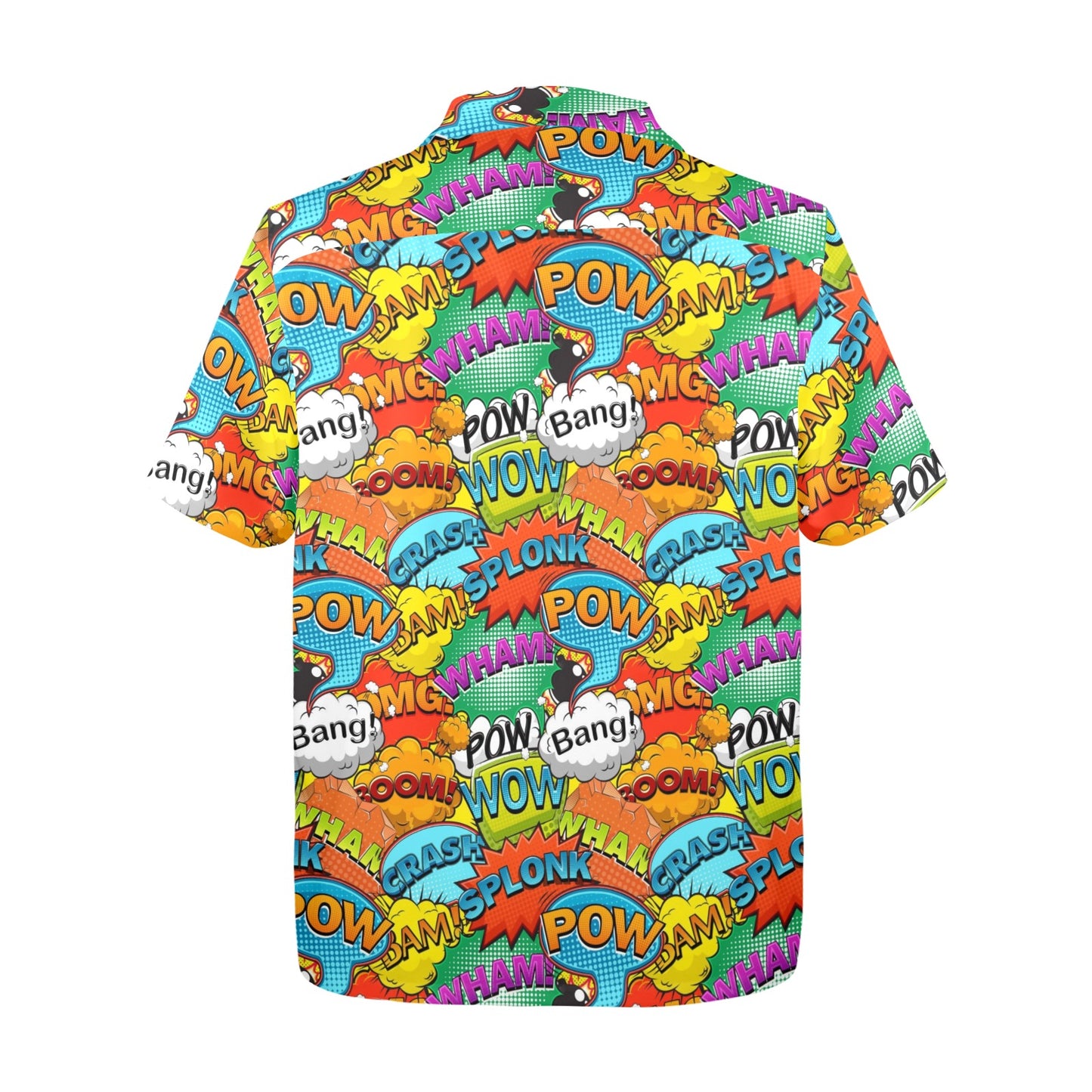 Comic Book 2 - Mens Hawaiian Shirt Mens Hawaiian Shirt