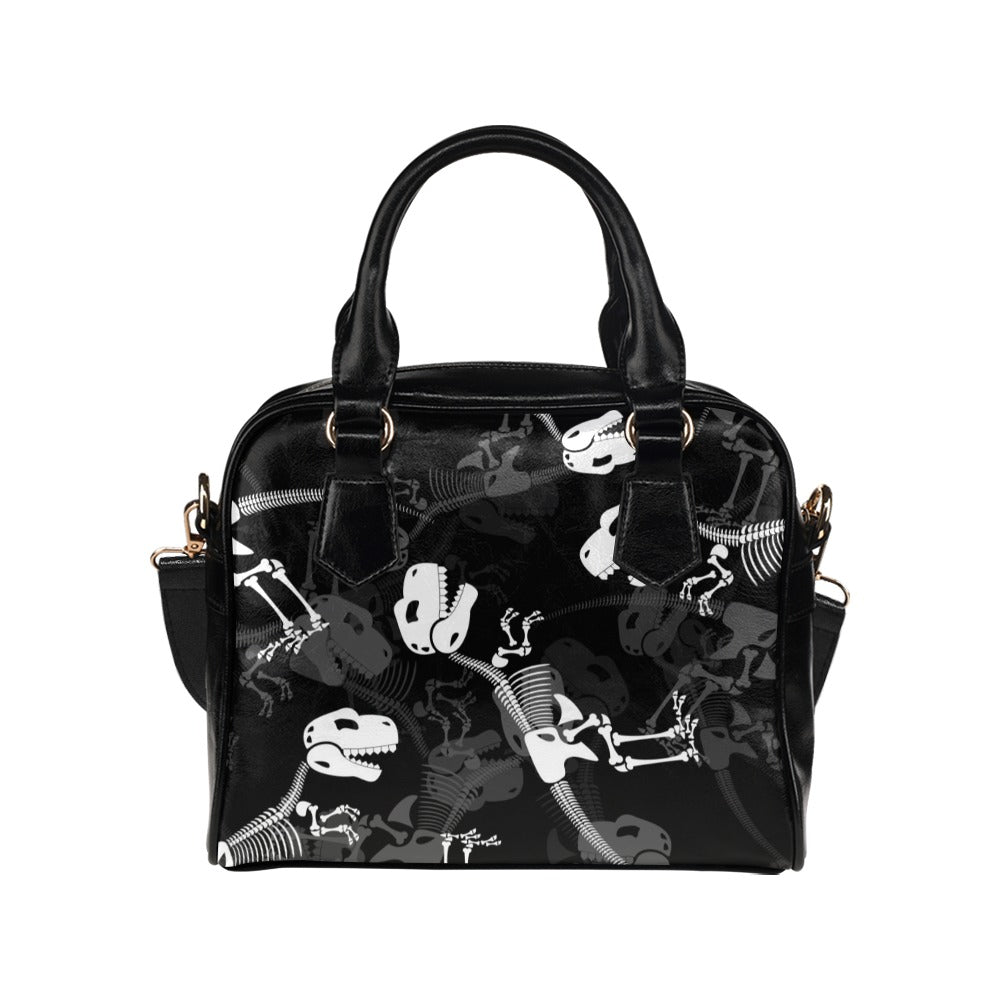 Dinosaur Skeleton - Shoulder Handbag Shoulder Handbag animal Printed Offshore