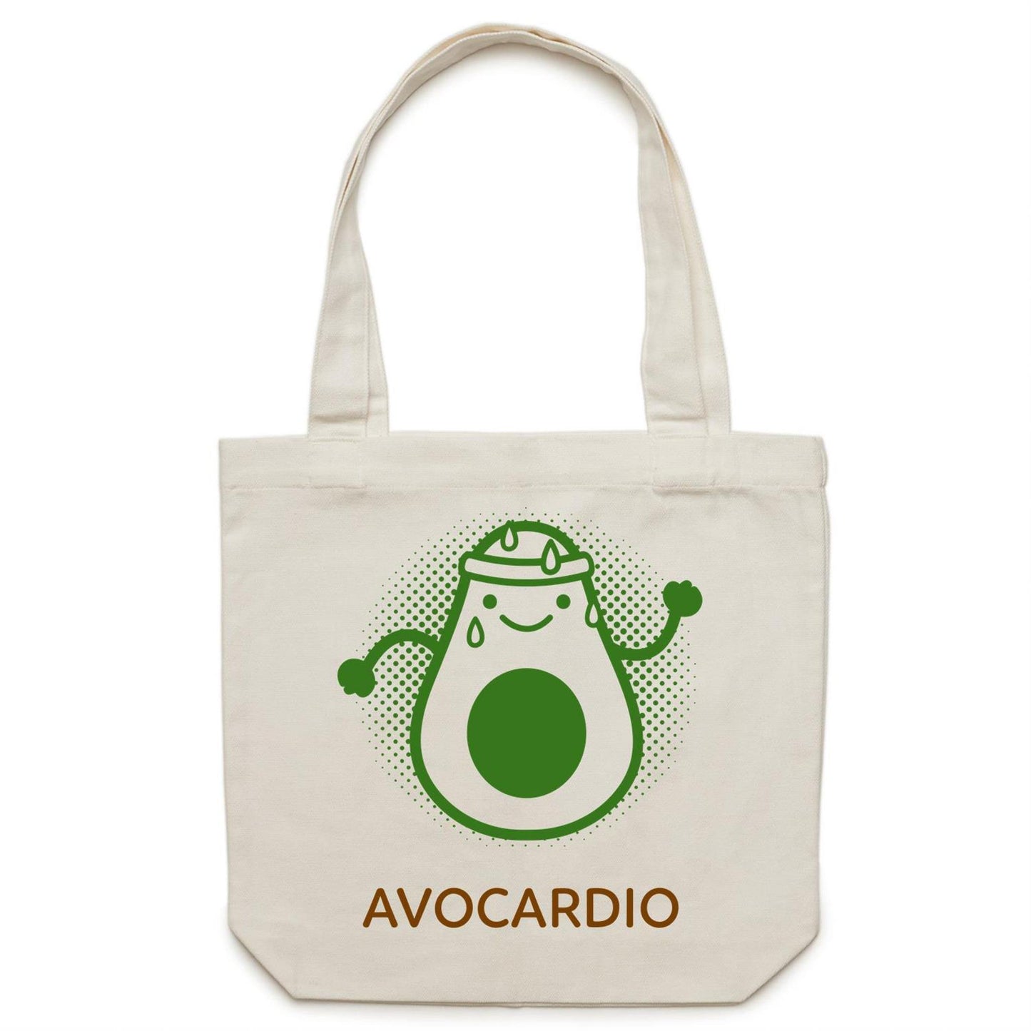Avocardio - Canvas Tote Bag Cream One-Size Tote Bag