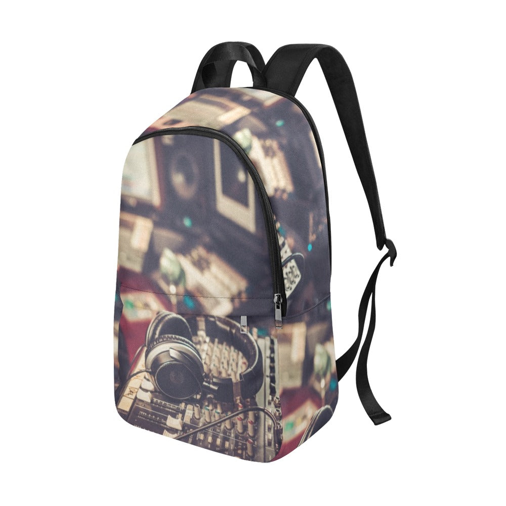 Sound Desk - Fabric Backpack for Adult Adult Casual Backpack Printed Offshore