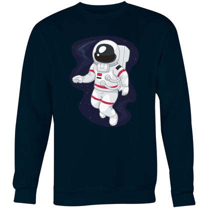 Astronaut - Crew Sweatshirt Navy Sweatshirt Mens Space Womens