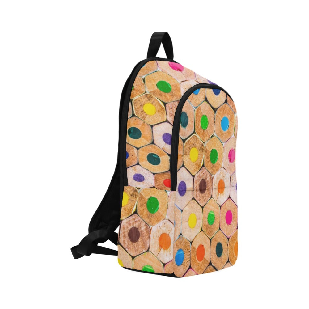 Pencils - Fabric Backpack for Adult Adult Casual Backpack Printed Offshore