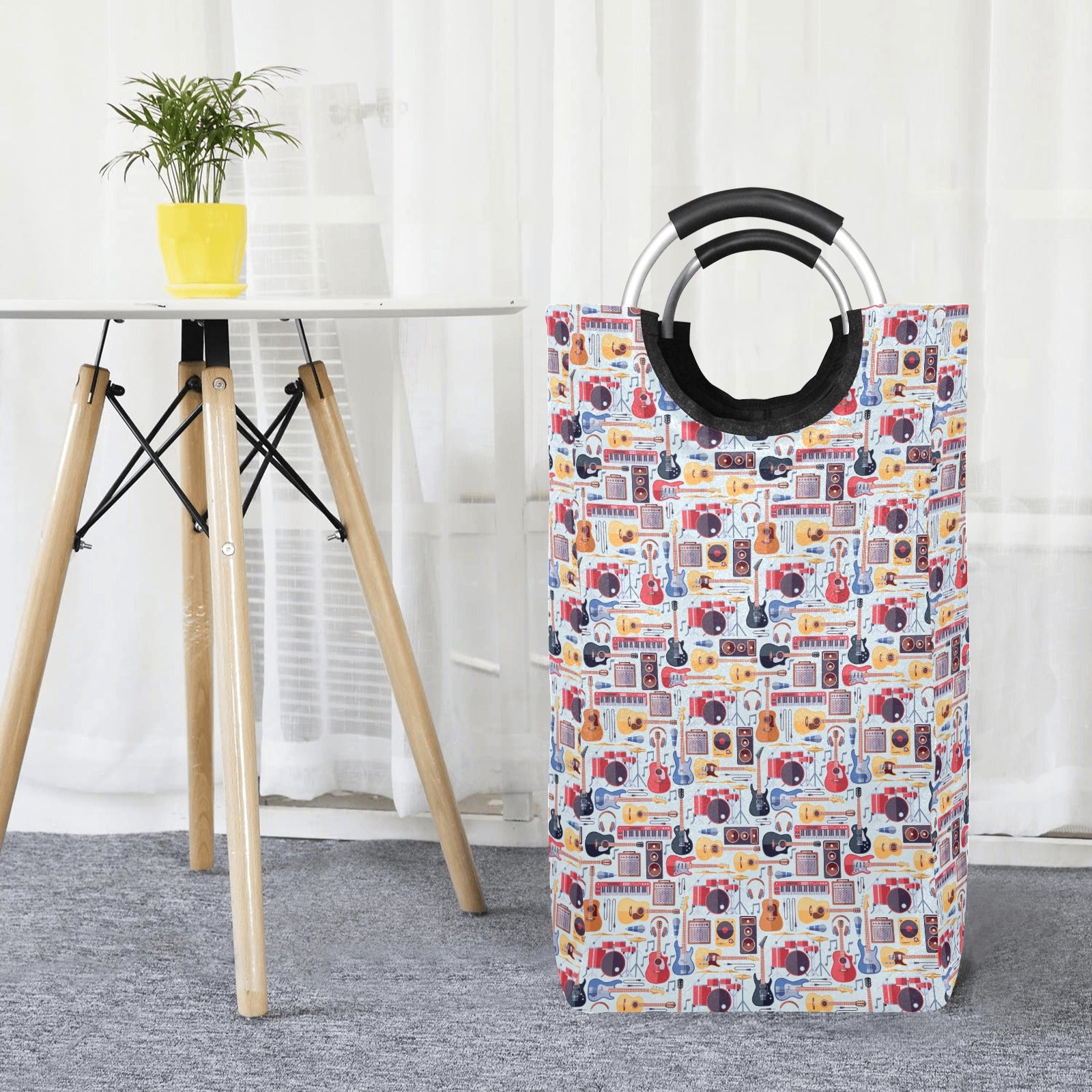 Music Instruments - Square Laundry Bag Square Laundry Bag Printed Offshore