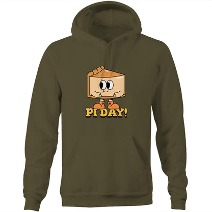 Pi Day - Pocket Hoodie Sweatshirt Army Hoodie Maths Science