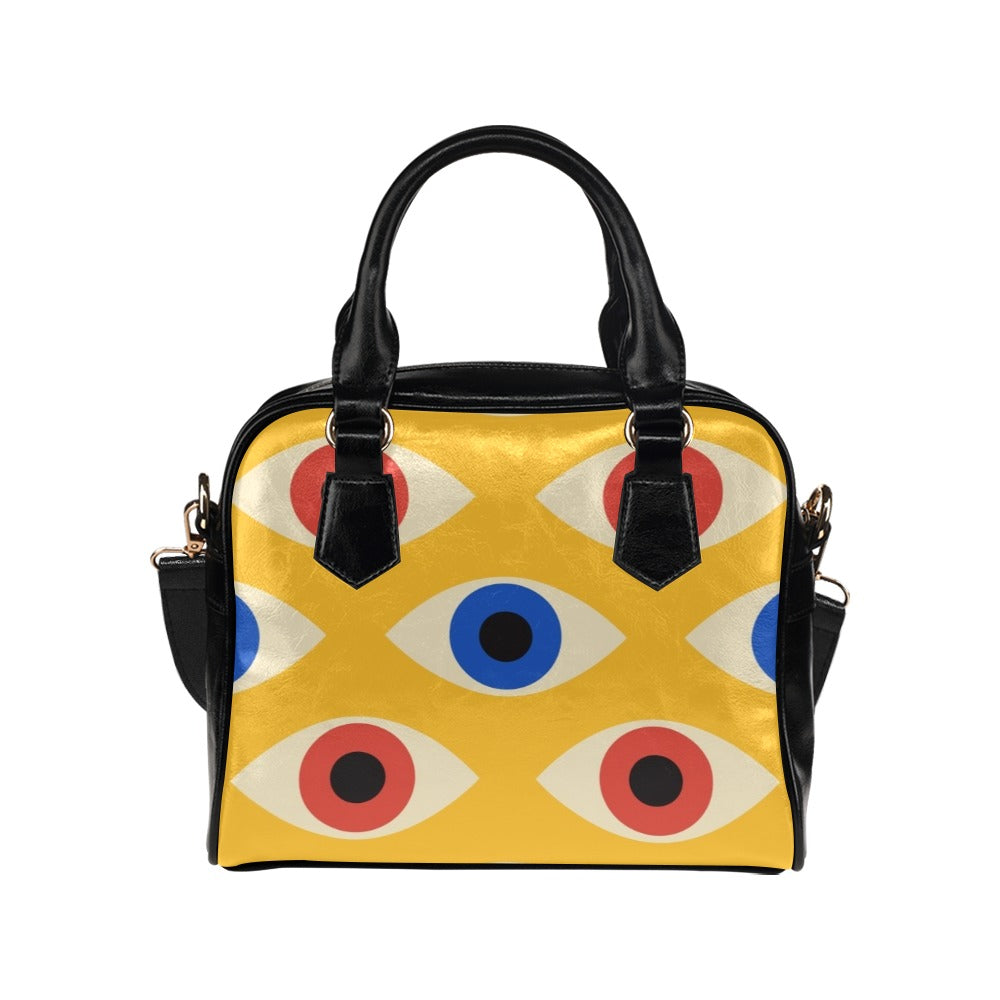 Eyes on Yellow - Shoulder Handbag Shoulder Handbag