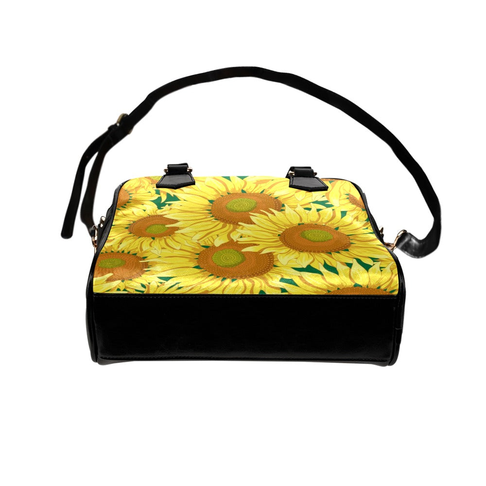 Sunflowers - Shoulder Handbag Shoulder Handbag Plants Printed Offshore