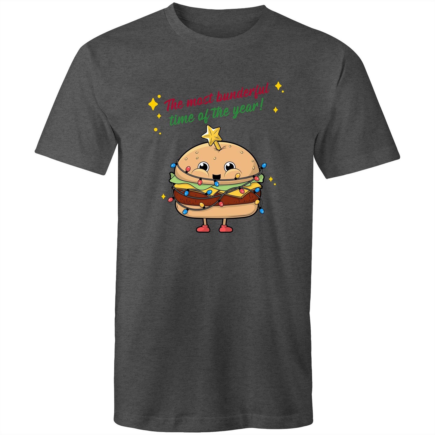 The Most Bunderful Time Of The Year - Mens T-Shirt Asphalt Marle Christmas Mens T-shirt Merry Christmas