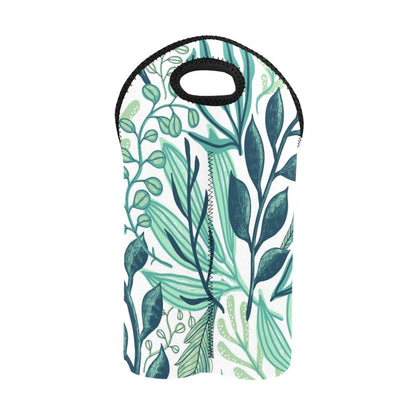 Foliage - 2-Bottle Neoprene Wine Bag 2 Bottle Wine Bag