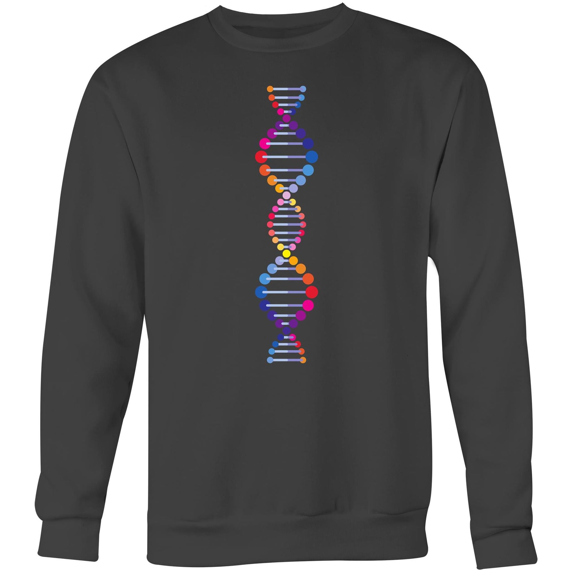 DNA - Crew Sweatshirt Coal Sweatshirt Mens Science Womens