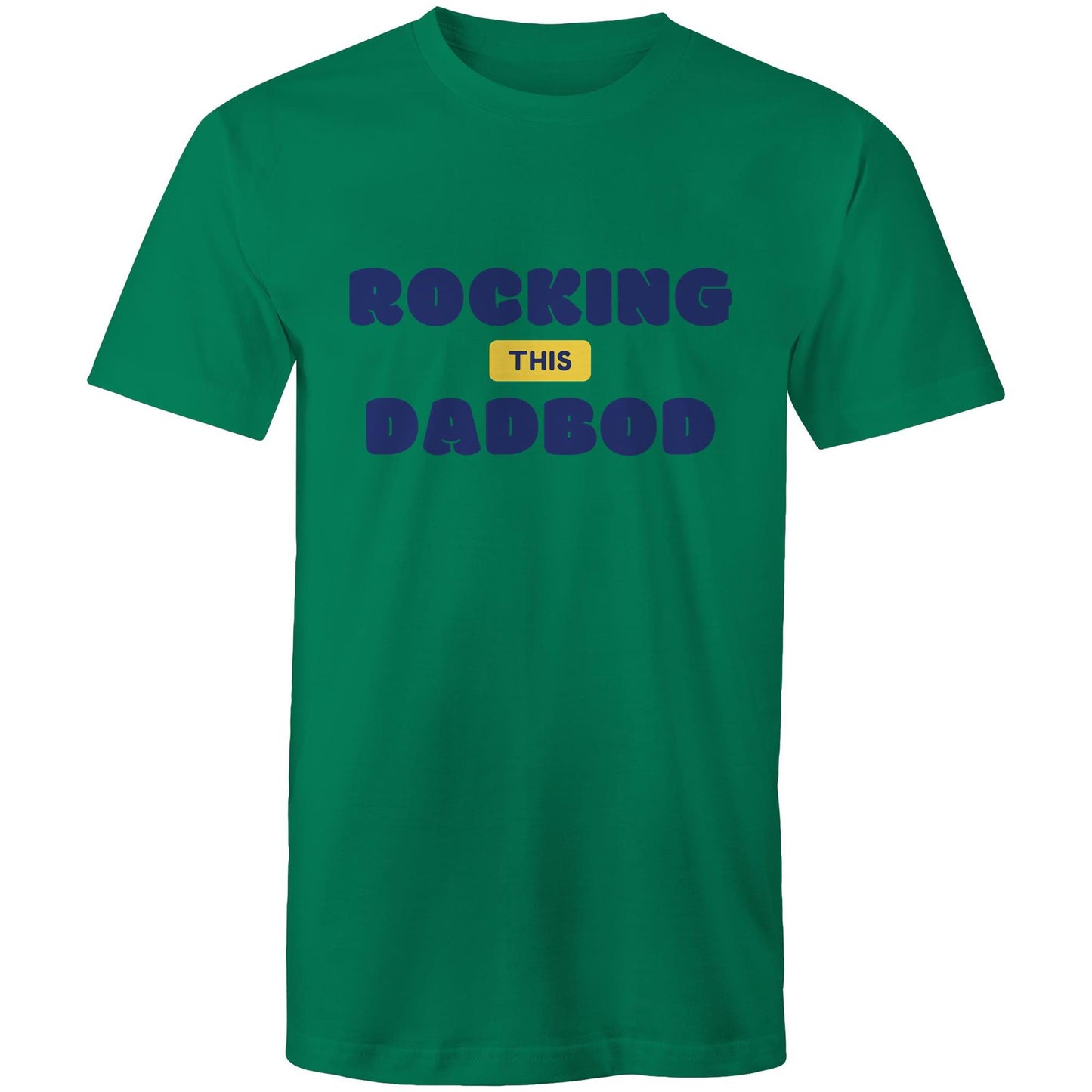 Rocking This DadBod - Mens T-Shirt Kelly Green Mens T-shirt Dad