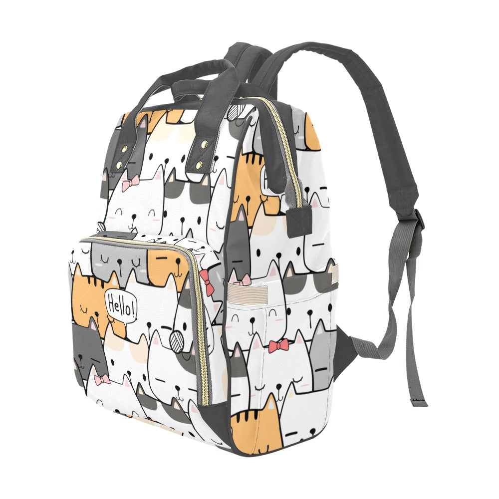 Cat Hello - Multifunction Backpack Multifunction Backpack