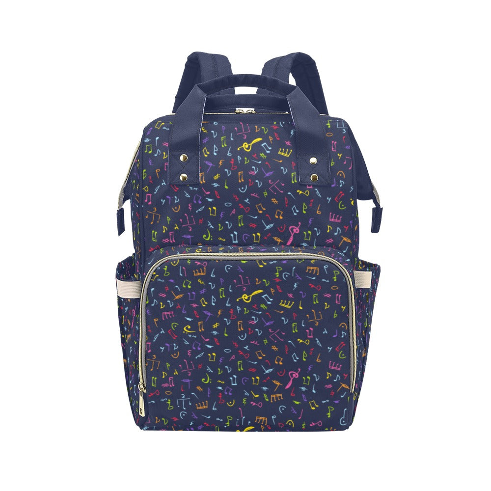 Music Notes - Multifunction Backpack Multifunction Backpack Printed Offshore